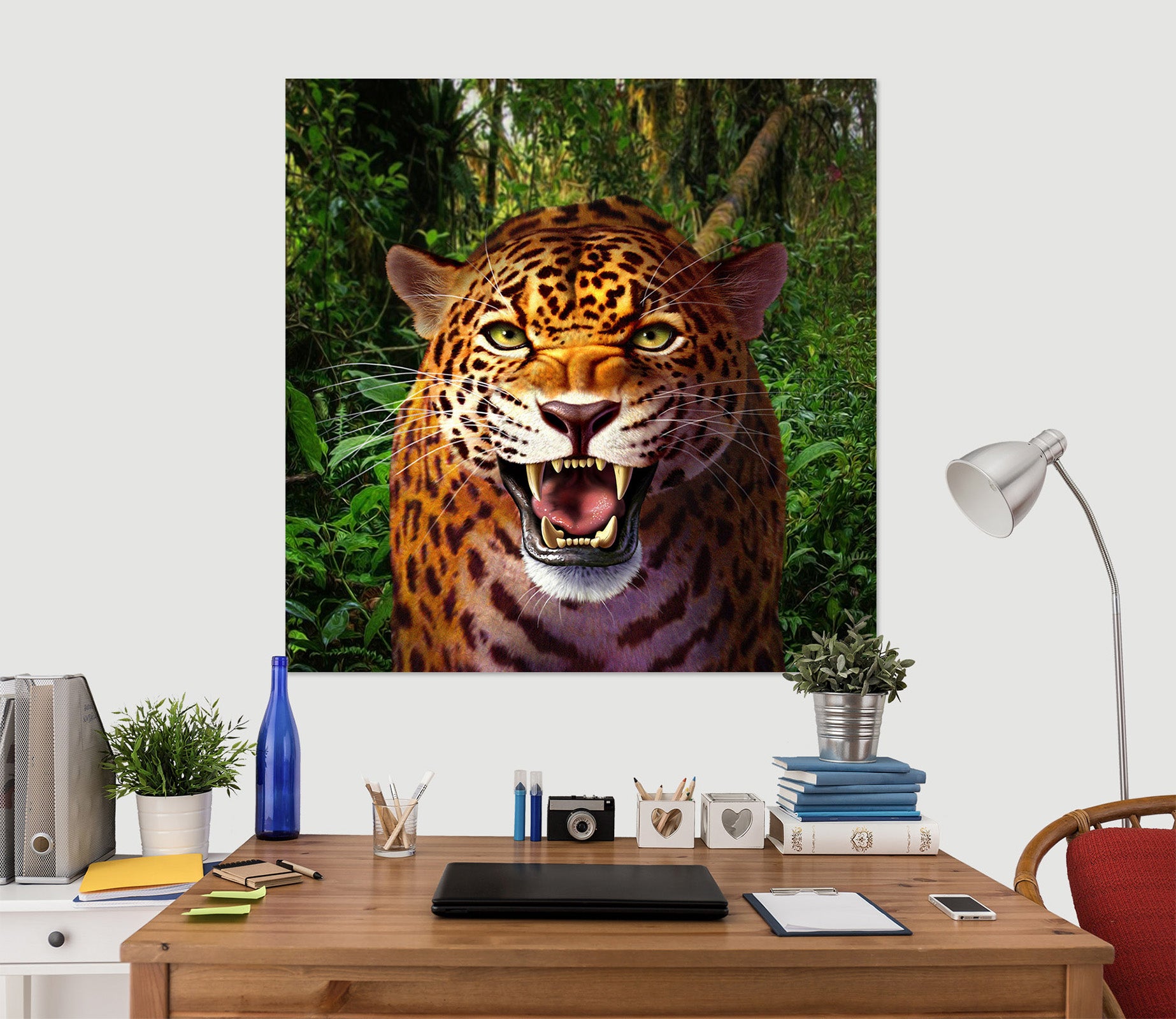 3D Leopard 85174 Jerry LoFaro Wall Sticker