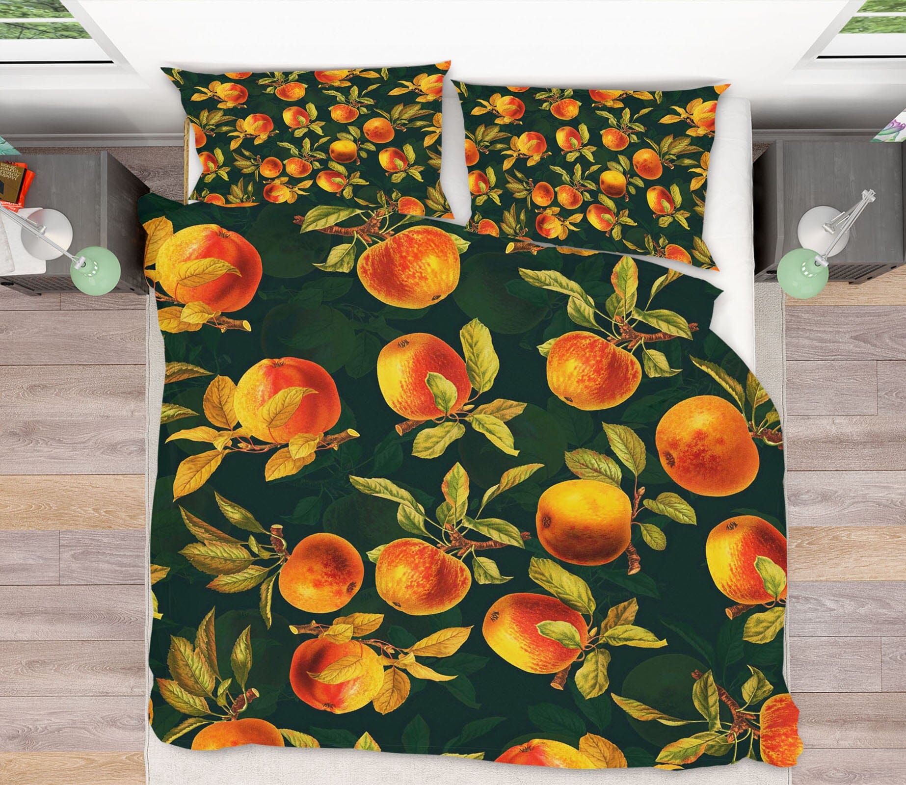 3D Red Apple 165 Uta Naumann Bedding Bed Pillowcases Quilt Quiet Covers AJ Creativity Home 