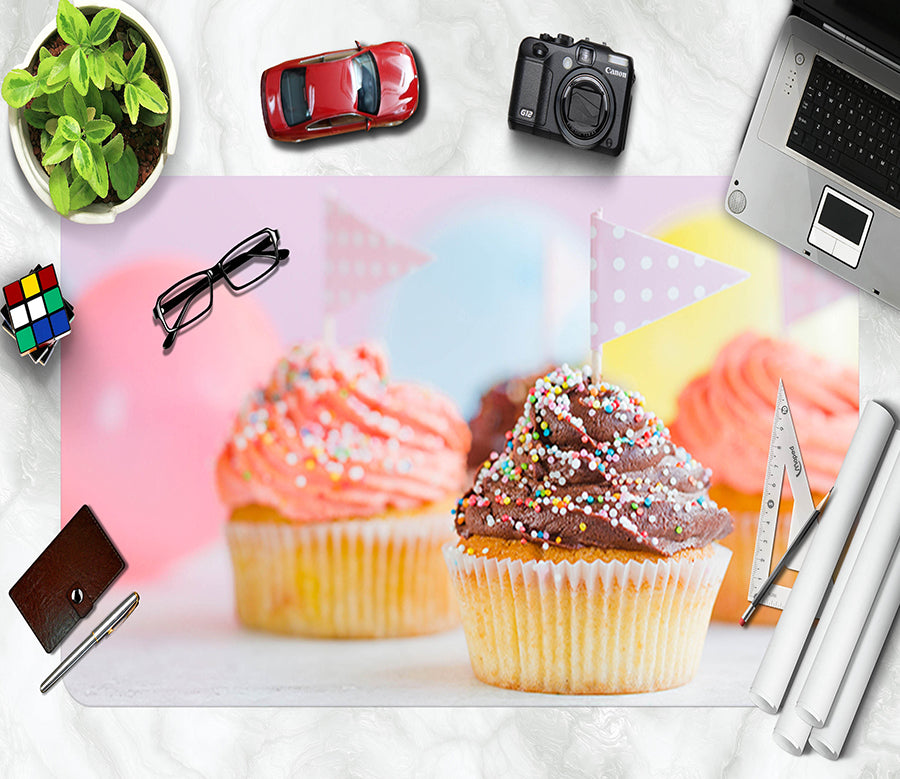 3D Cup Cake 17034 Desk Mat