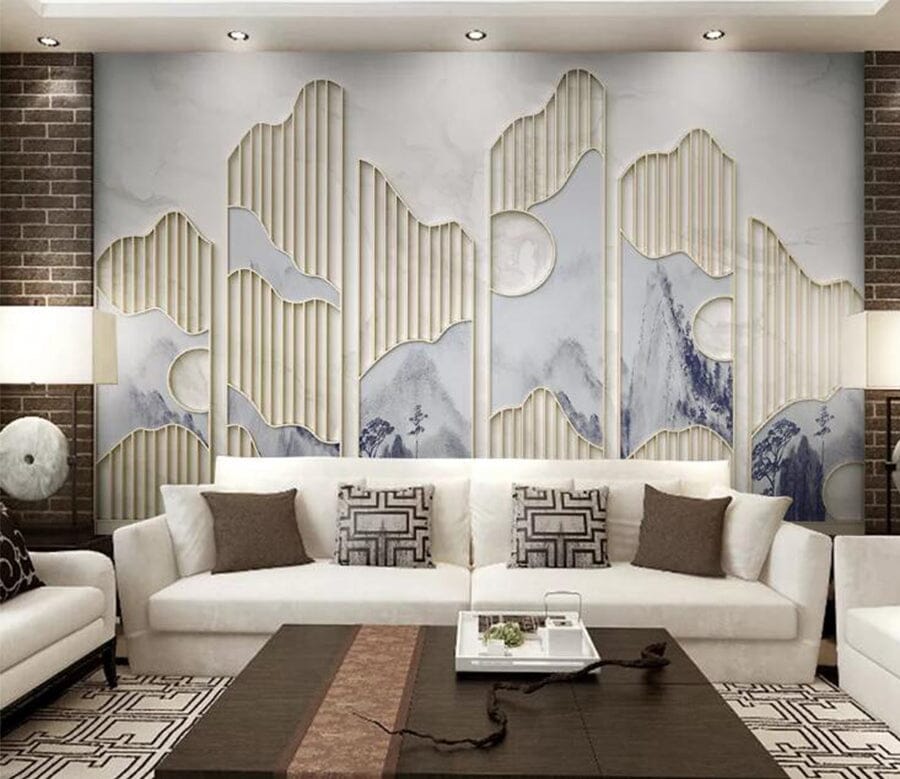 3D Golden Valley WC167 Wall Murals Wallpaper AJ Wallpaper 2 