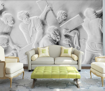 3D Working People 1559 Wall Murals Wallpaper AJ Wallpaper 2 