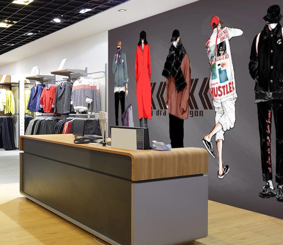 3D Beautiful Clothes 1597 Wall Murals Wallpaper AJ Wallpaper 2 