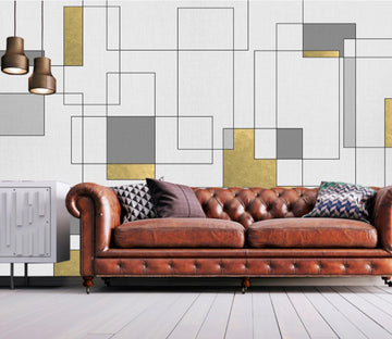 3D Line Drawing WC2113 Wall Murals