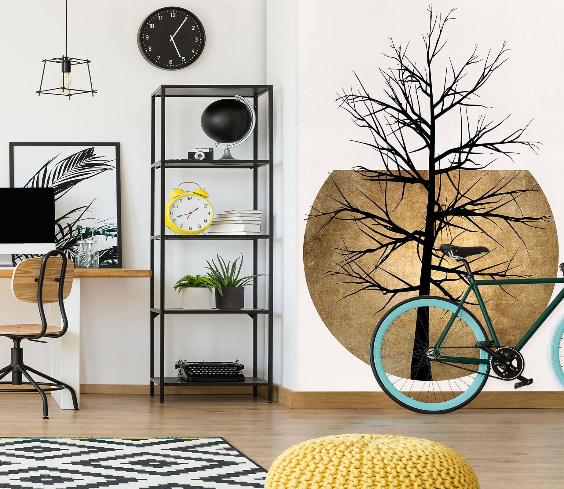 3D Twig Moon 1445 Boris Draschoff Wall Mural Wall Murals Wallpaper AJ Wallpaper 2 