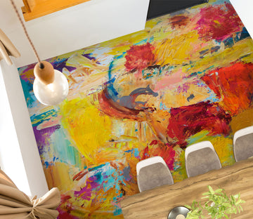 3D Pigment Pattern 9657 Allan P. Friedlander Floor Mural