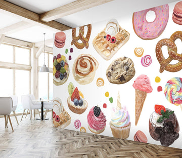 3D Macaron Fruit Ice Cream 2264 Wallpaper AJ Wallpaper 2 