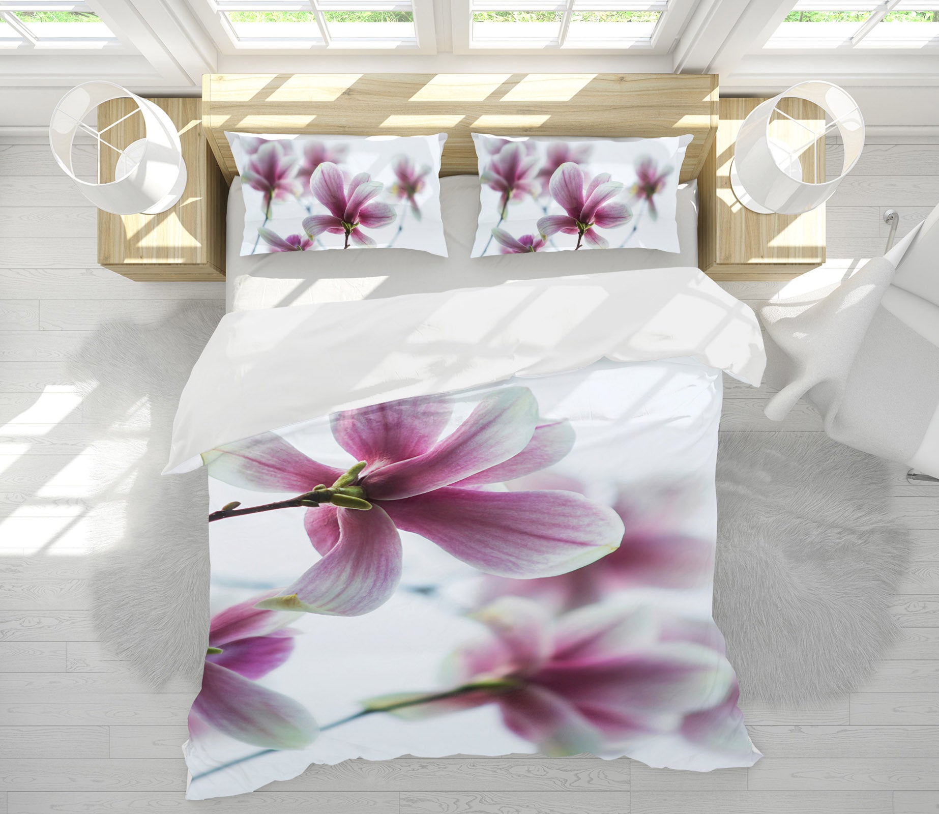 3D Flowers 86018 Jerry LoFaro bedding Bed Pillowcases Quilt