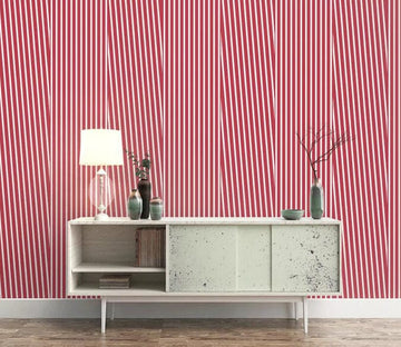 3D Red Stripes 1672 Wall Murals Wallpaper AJ Wallpaper 2 