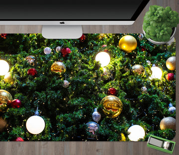 3D Ball Pendant Tree 51250 Christmas Desk Mat Xmas