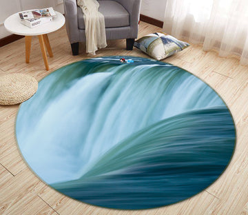 3D Waterfall 69152 Round Non Slip Rug Mat