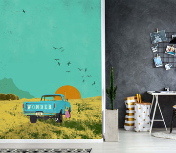 3D Wonderful 1420 Showdeer Wall Mural Wall Murals Wallpaper AJ Wallpaper 2 