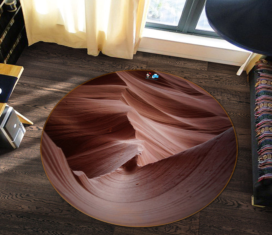 3D Texture 64089 Round Non Slip Rug Mat