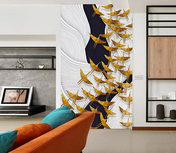 3D Golden Goose WC851 Wall Murals