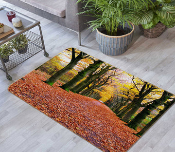 3D Leaf Forest 75150 Non Slip Rug Mat