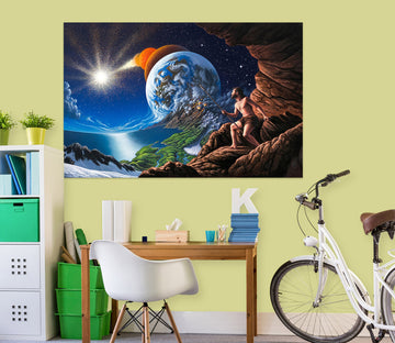 3D Planet Earth 85169 Jerry LoFaro Wall Sticker