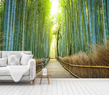 3D Bamboo Forest 1526 Wall Murals Wallpaper AJ Wallpaper 2 