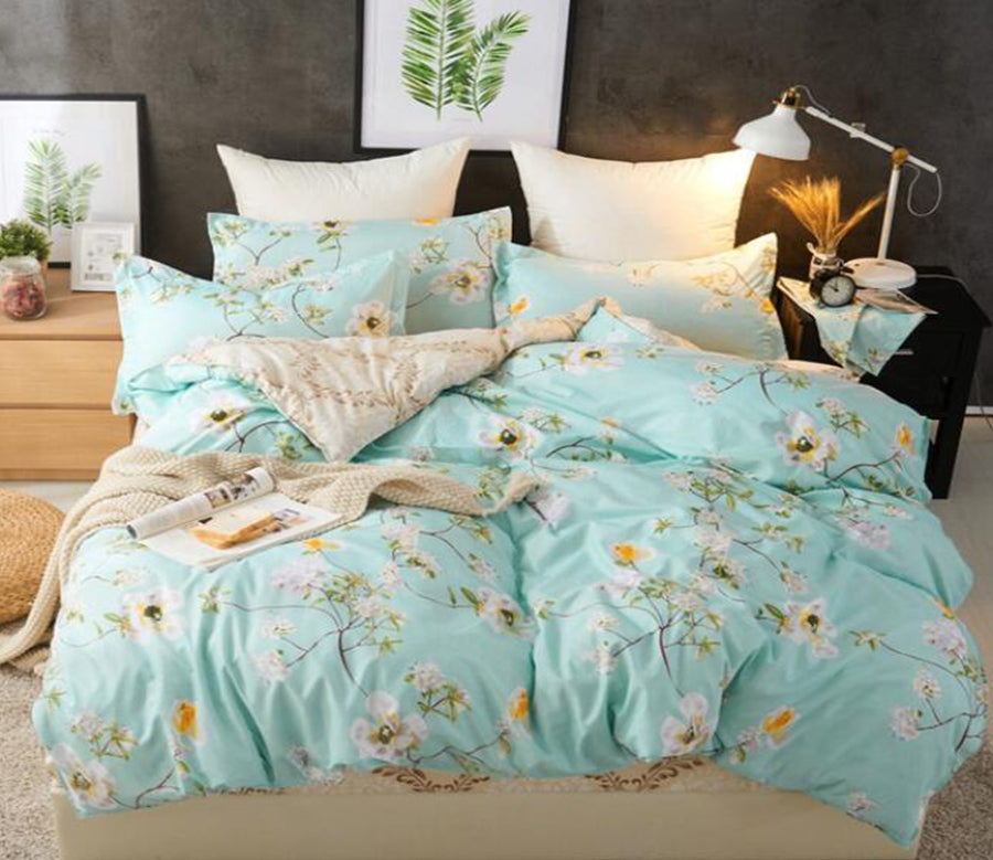 3D Flower Branch 2153 Bed Pillowcases Quilt