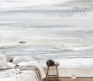 3D White Sea Waves WG111 Wall Murals Wallpaper AJ Wallpaper 2 