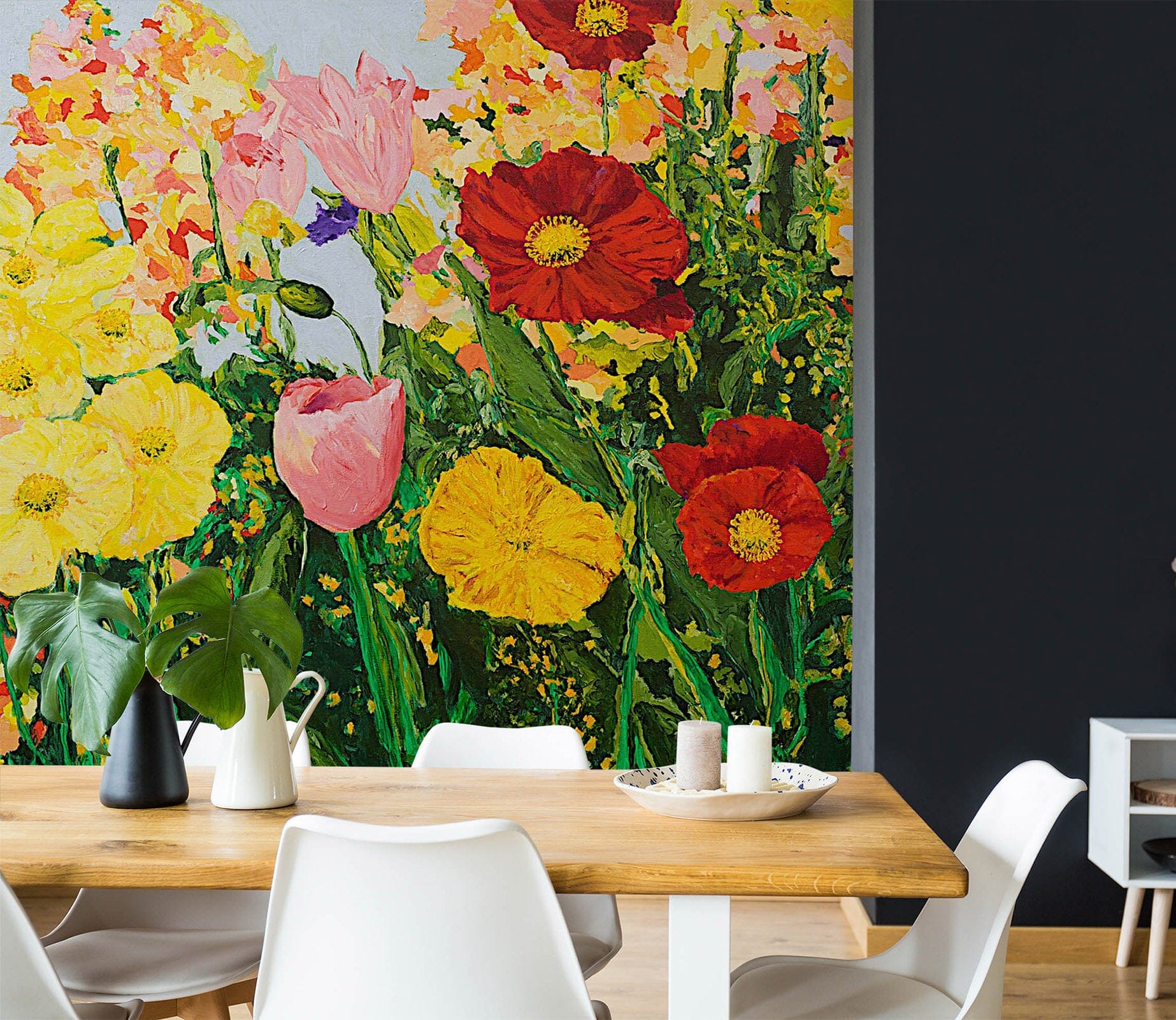 3D Wild Flowers 162 Allan P. Friedlander Wall Mural Wall Murals Wallpaper AJ Wallpaper 2 