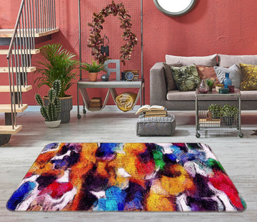 3D Color Pattern 27099 Non Slip Rug Mat