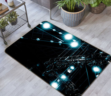 3D Dark Night 1011 Noirblanc777 Rug Non Slip Rug Mat Mat AJ Creativity Home 
