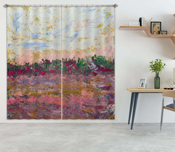 3D Summer Sunset 272 Allan P. Friedlander Curtain Curtains Drapes Curtains AJ Creativity Home 