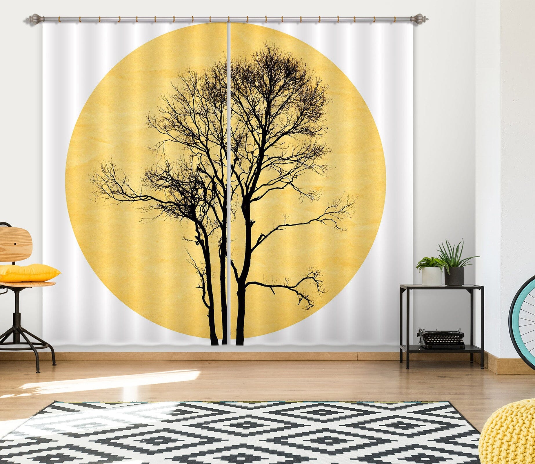 3D Japanese Zen 046 Boris Draschoff Curtain Curtains Drapes Curtains AJ Creativity Home 