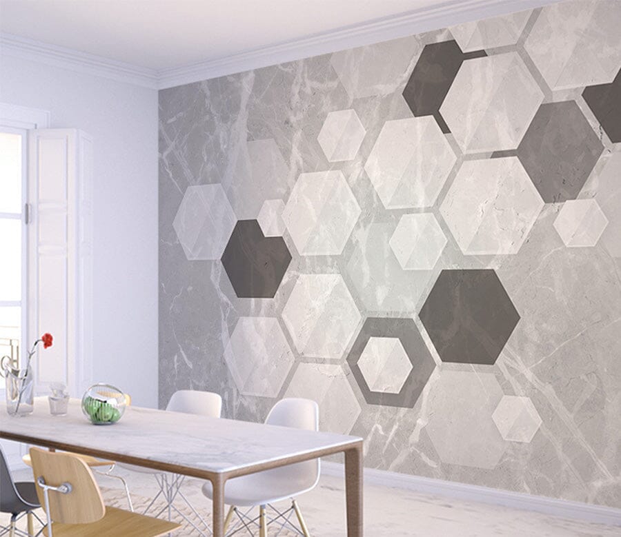 3D Polygonal Patchwork WG127 Wall Murals Wallpaper AJ Wallpaper 2 