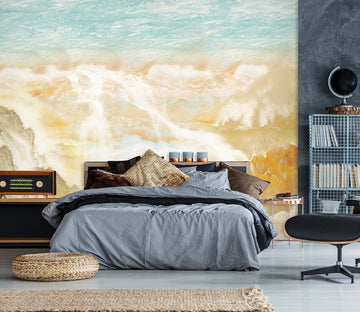 3D Yellow Clouds 1494 Wall Murals Wallpaper AJ Wallpaper 2 