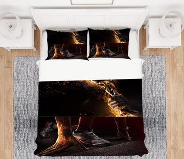 3D Running Shoes 14153 Bed Pillowcases Quilt