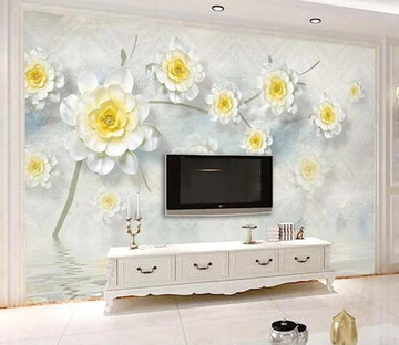 3D Flower 968 Wall Murals Wallpaper AJ Wallpaper 2 