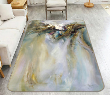 3D Gray Pattern 65038 Non Slip Rug Mat