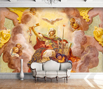 3D God Of War 1610 Wall Murals