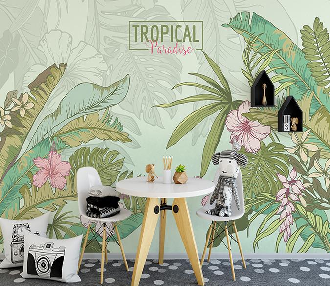 3D Flowers And Trees 529 Wall Murals Wallpaper AJ Wallpaper 2 