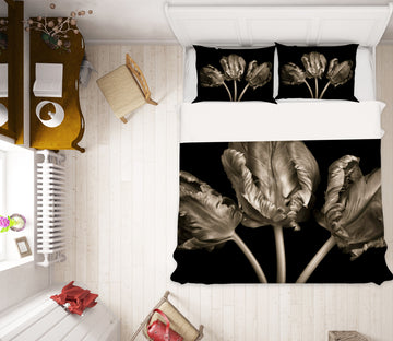 3D Gray Flower 6906 Assaf Frank Bedding Bed Pillowcases Quilt Cover Duvet Cover
