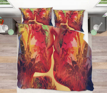 3D Graffiti Love 2005 Marco Cavazzana Bedding Bed Pillowcases Quilt Quiet Covers AJ Creativity Home 