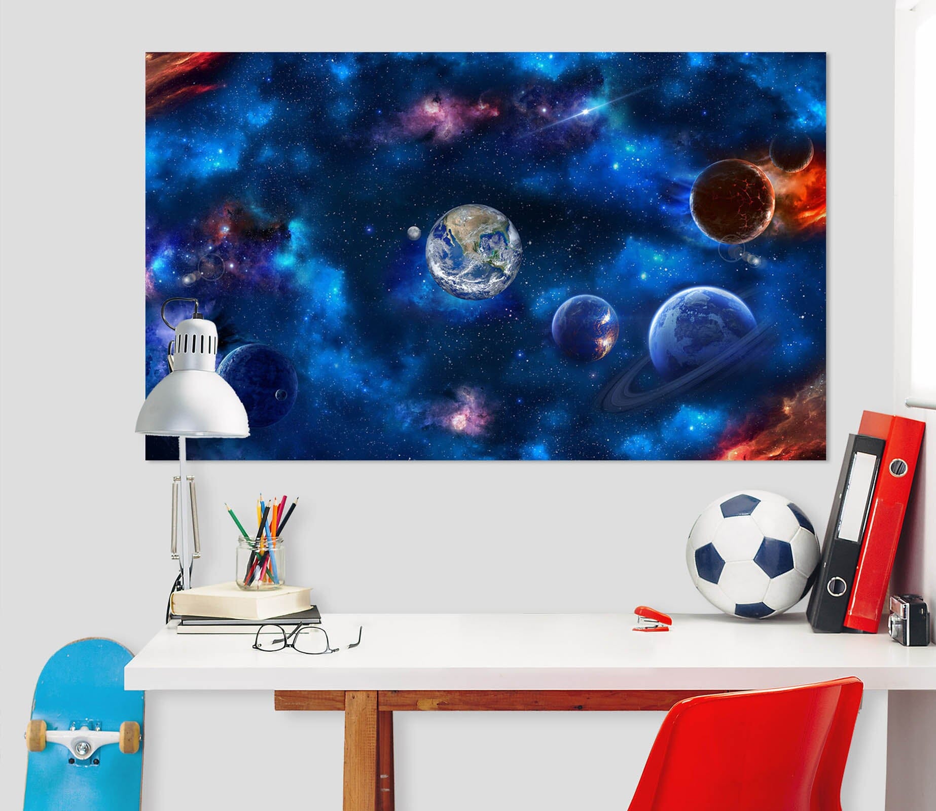 3D Planet Universe 1099 Wall Sticker Wallpaper AJ Wallpaper 2 