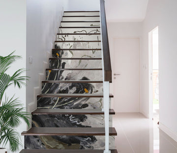 3D Chinese Ink Painting 2003 Skromova Marina Stair Risers