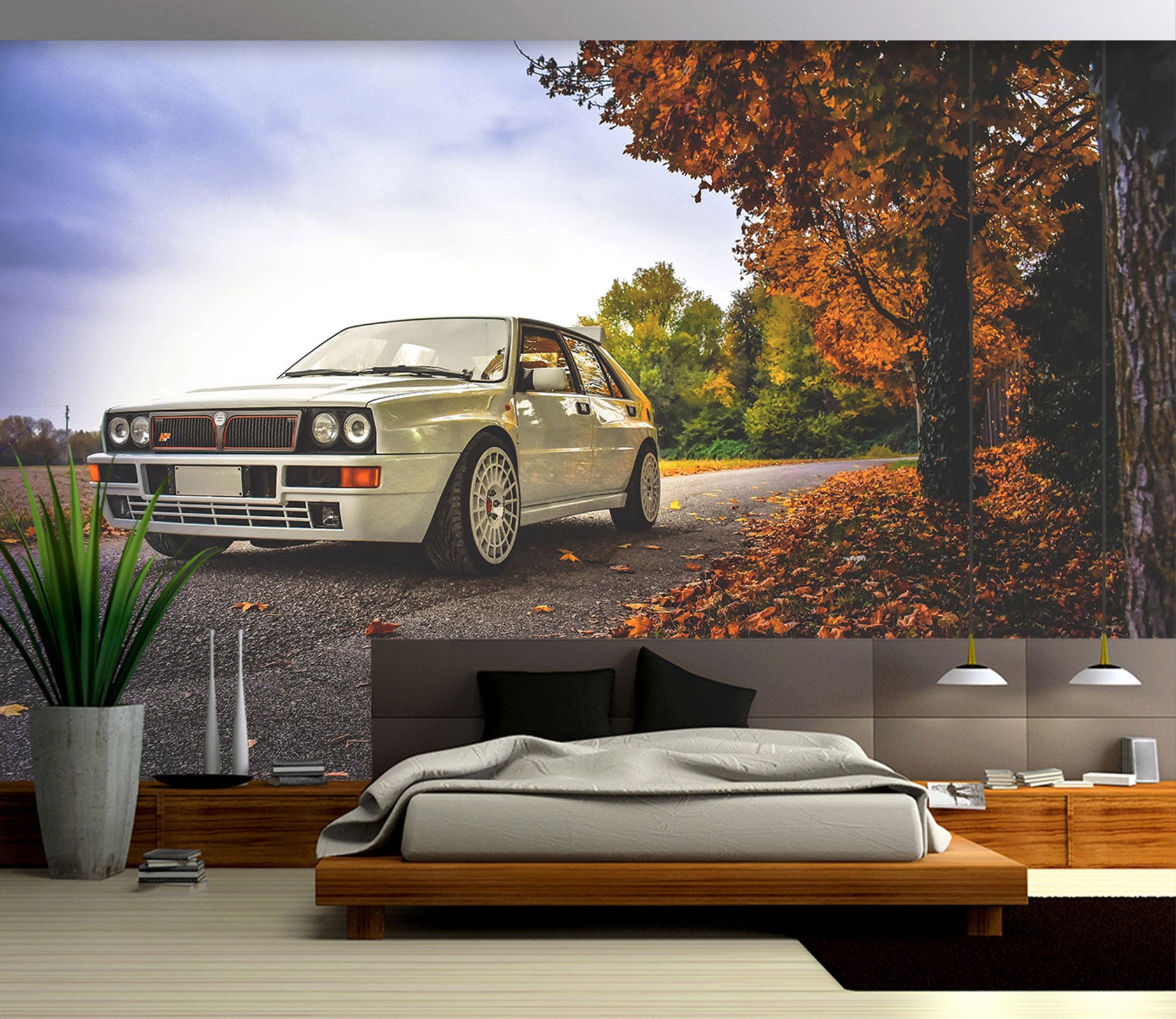3D Asphalt Auto Car 098 Vehicle Wall Murals