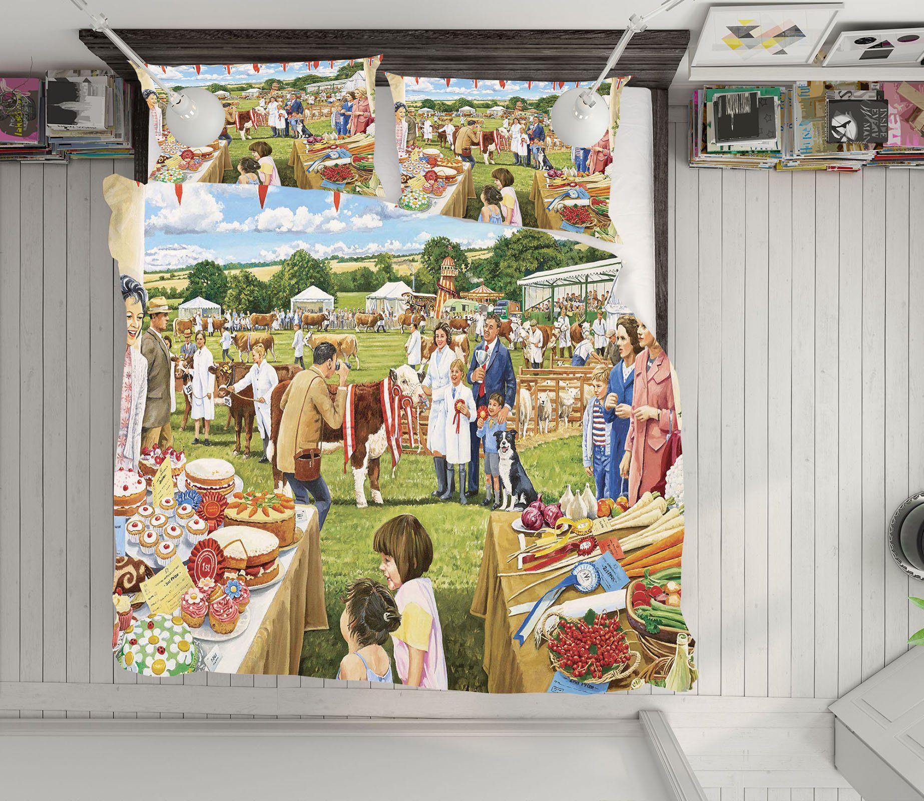 3D Best In Show 2008 Trevor Mitchell bedding Bed Pillowcases Quilt Quiet Covers AJ Creativity Home 