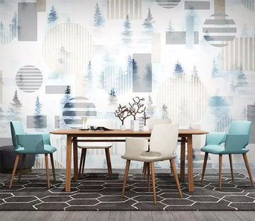 3D Geometric Patterns 2493 Wall Murals Wallpaper AJ Wallpaper 2 