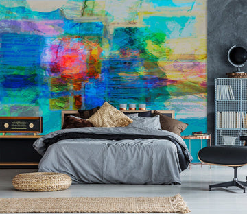 3D Blue Sea 1510 Michael Tienhaara Wall Mural Wall Murals Wallpaper AJ Wallpaper 2 