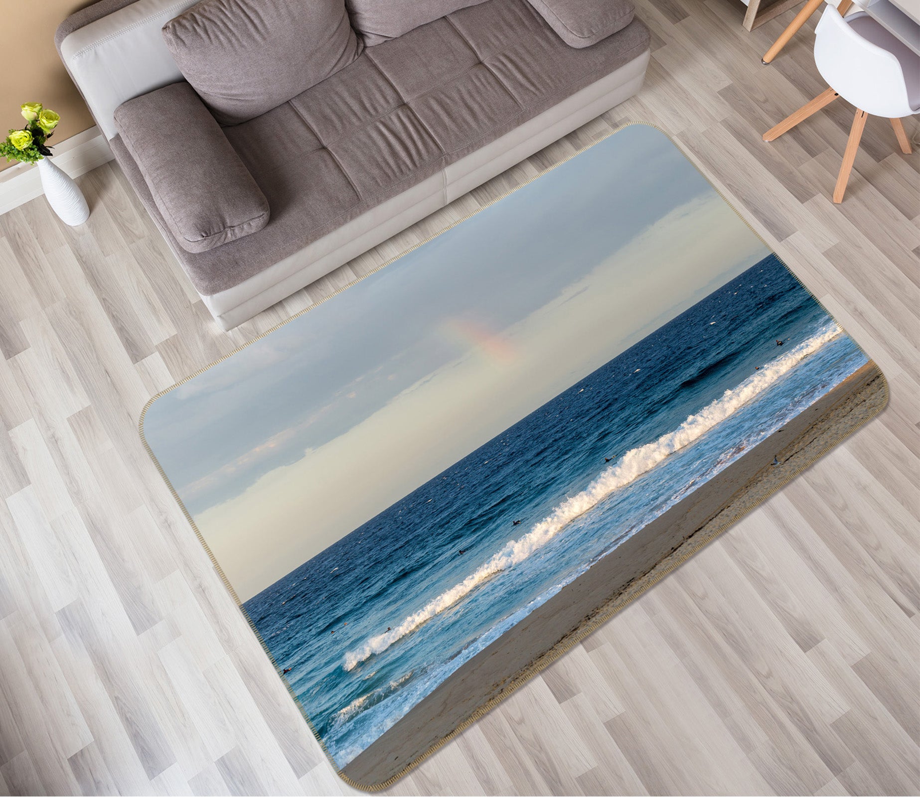 3D Seaside 65122 Non Slip Rug Mat