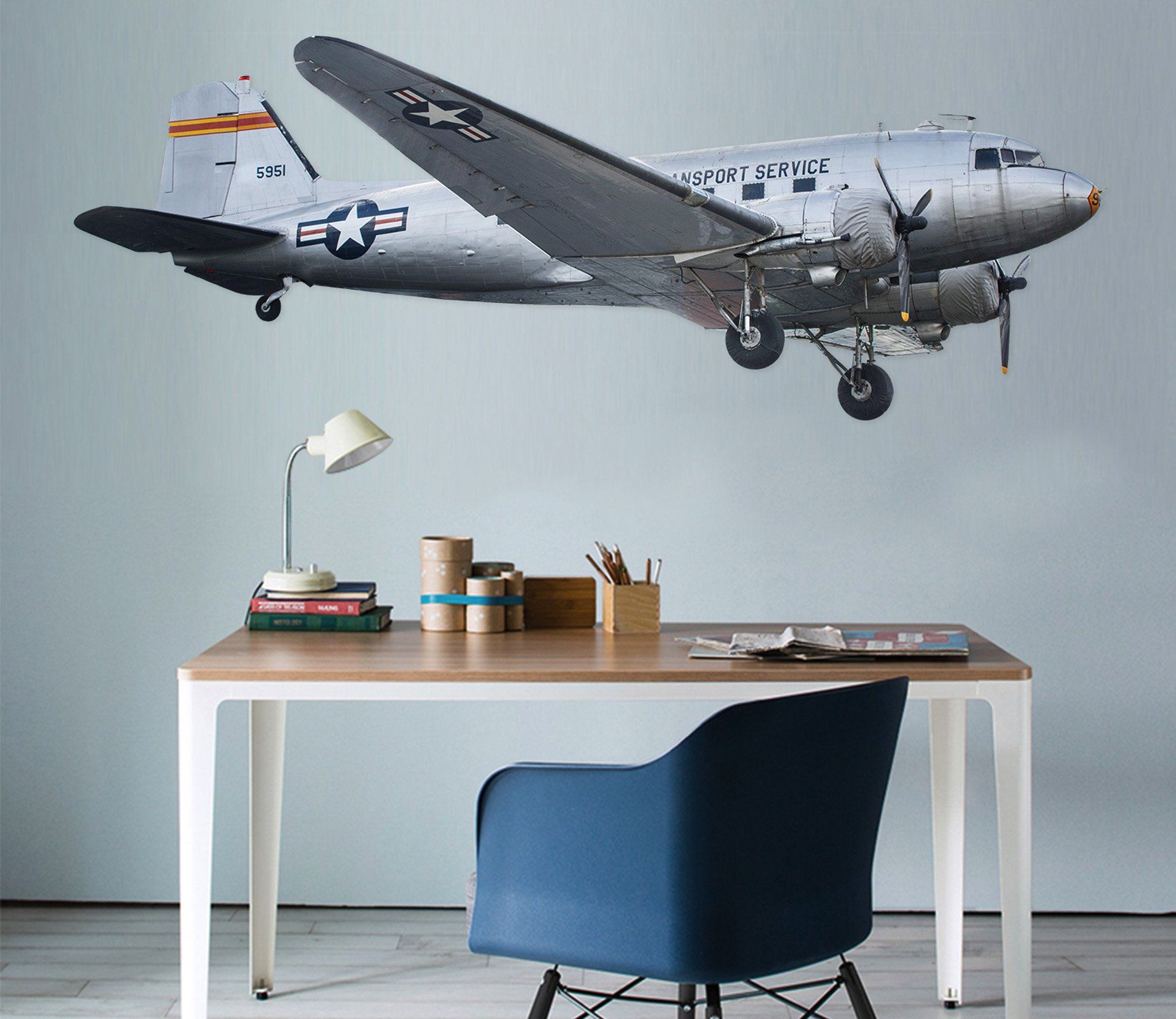 3D Historical-aircraft 0180 Vehicles Wallpaper AJ Wallpaper 