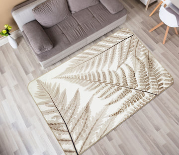 3D Leaves 32061 Non Slip Rug Mat