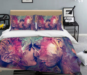 3D Graffiti Love 2006 Marco Cavazzana Bedding Bed Pillowcases Quilt Quiet Covers AJ Creativity Home 