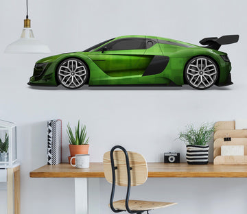 3D Green Supercar 262 Vehicles Wallpaper AJ Wallpaper 