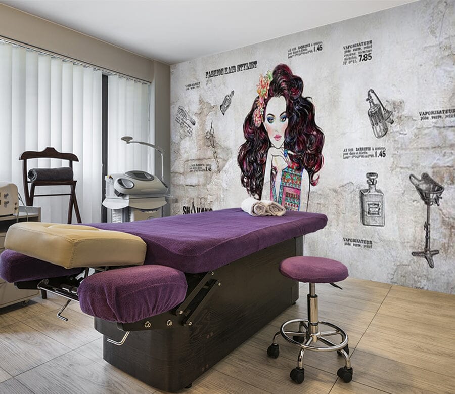 3D Flower Girl 1575 Wall Murals Wallpaper AJ Wallpaper 2 