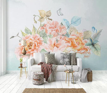 3D Colored Flowers 353 Wall Murals Wallpaper AJ Wallpaper 2 