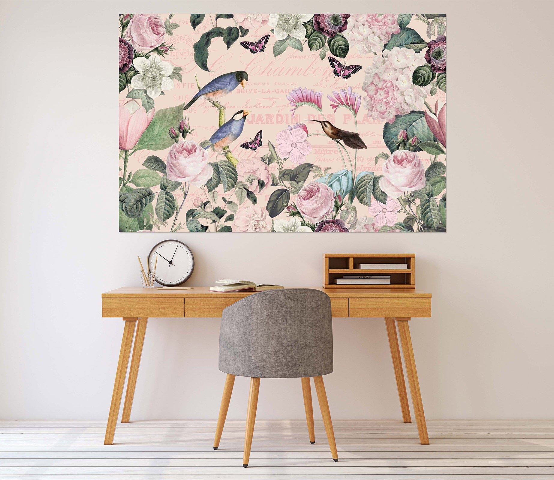 3D Leaf Bird 115 Andrea haase Wall Sticker Wallpaper AJ Wallpaper 2 